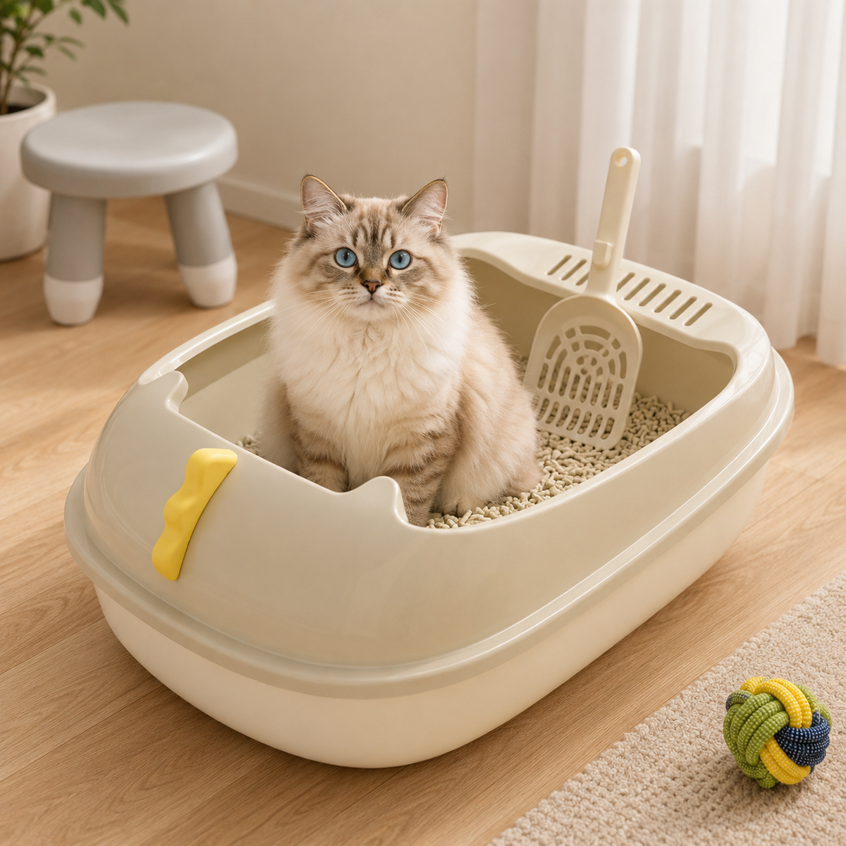 Dinosaur Semi-Closed Cat Litter Box Extra Large Anti-Splash Bedpan Washable Removable Plastic Toilet Stock Wholesale