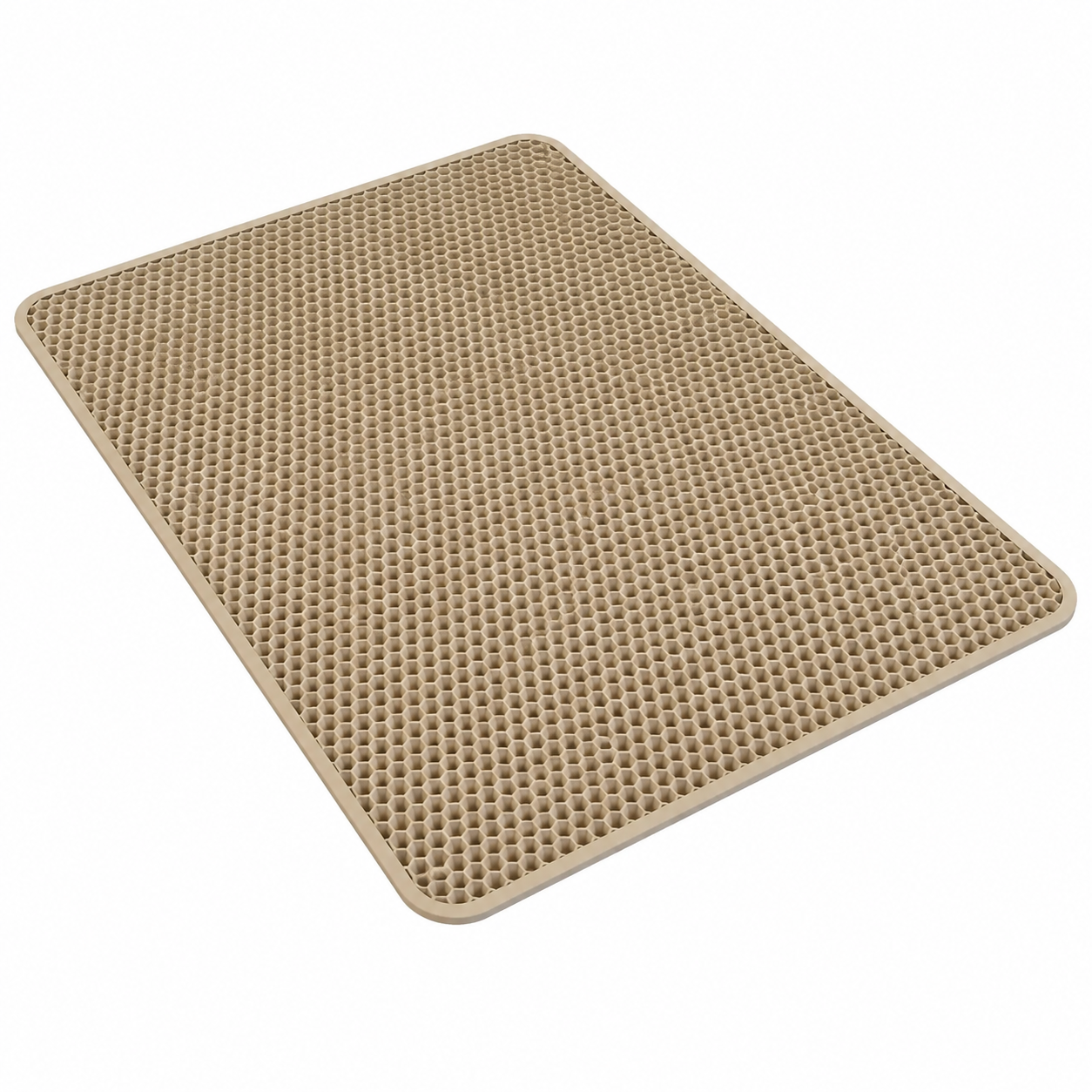 Cat Litter Mat Waterproof Double Layer Pet Litter Box Mat Pet Toilet Cat Mat Nonslip Sand Cat Washable Mat Pet Clean