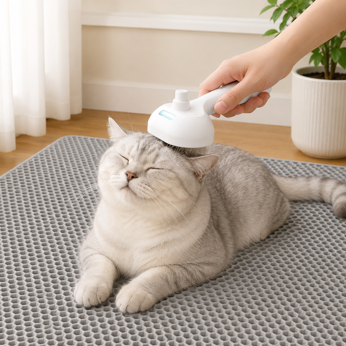 Upgraded Pet Spray Grooming Comb Steamy Floating Hair Removal Cleaning Steam Brush Styling for Dogs Cats Accessories