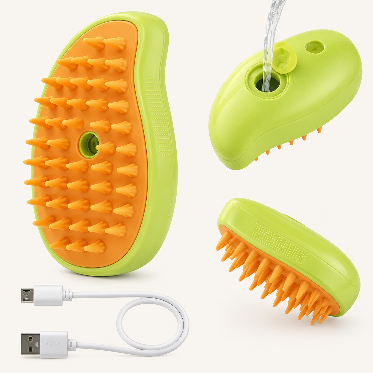 Cat Steam Brush Comb Hair Dryers Pet Brush Electric Spray Brushes Massage Hair Removal Combs Pet Grooming and Hygiene Cat Suppli
