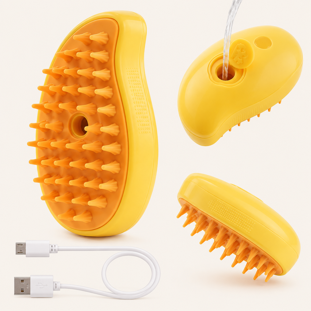 Cat Steam Brush Comb Hair Dryers Pet Brush Electric Spray Brushes Massage Hair Removal Combs Pet Grooming and Hygiene Cat Suppli
