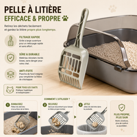 Semi-Enclosed Cat Litter Box Splashproof Kitten Toilet Tray Pet Cleaning Basin with High Sides for Indoor Use