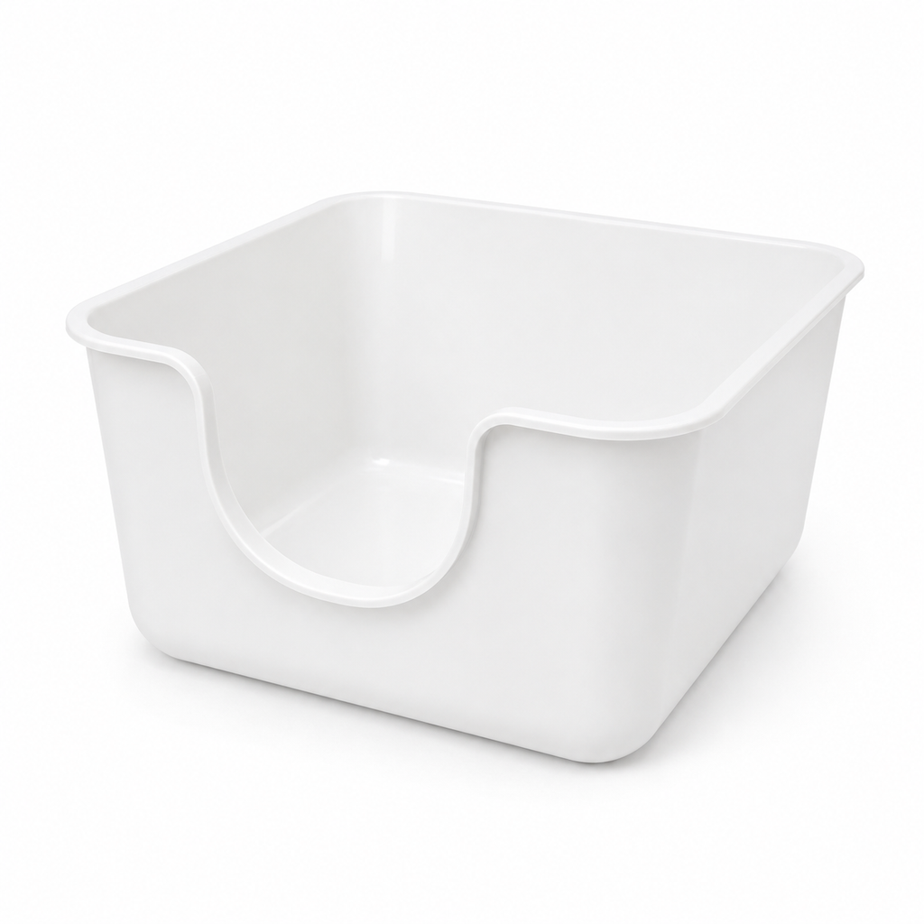 New cat litter box extra large open semi closed toilet cat litter box anti splash cat supplies
