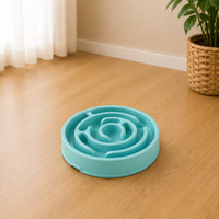 Pet Dog Slow Feeder Bowl Fun Non Slip Anti-Gulping Slower Food Feeding Dishes Eco Dog Bowl for Large Medium Small Dogs Puppy