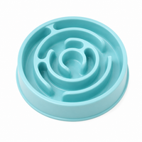 Pet Dog Slow Feeder Bowl Fun Non Slip Anti-Gulping Slower Food Feeding Dishes Eco Dog Bowl for Large Medium Small Dogs Puppy