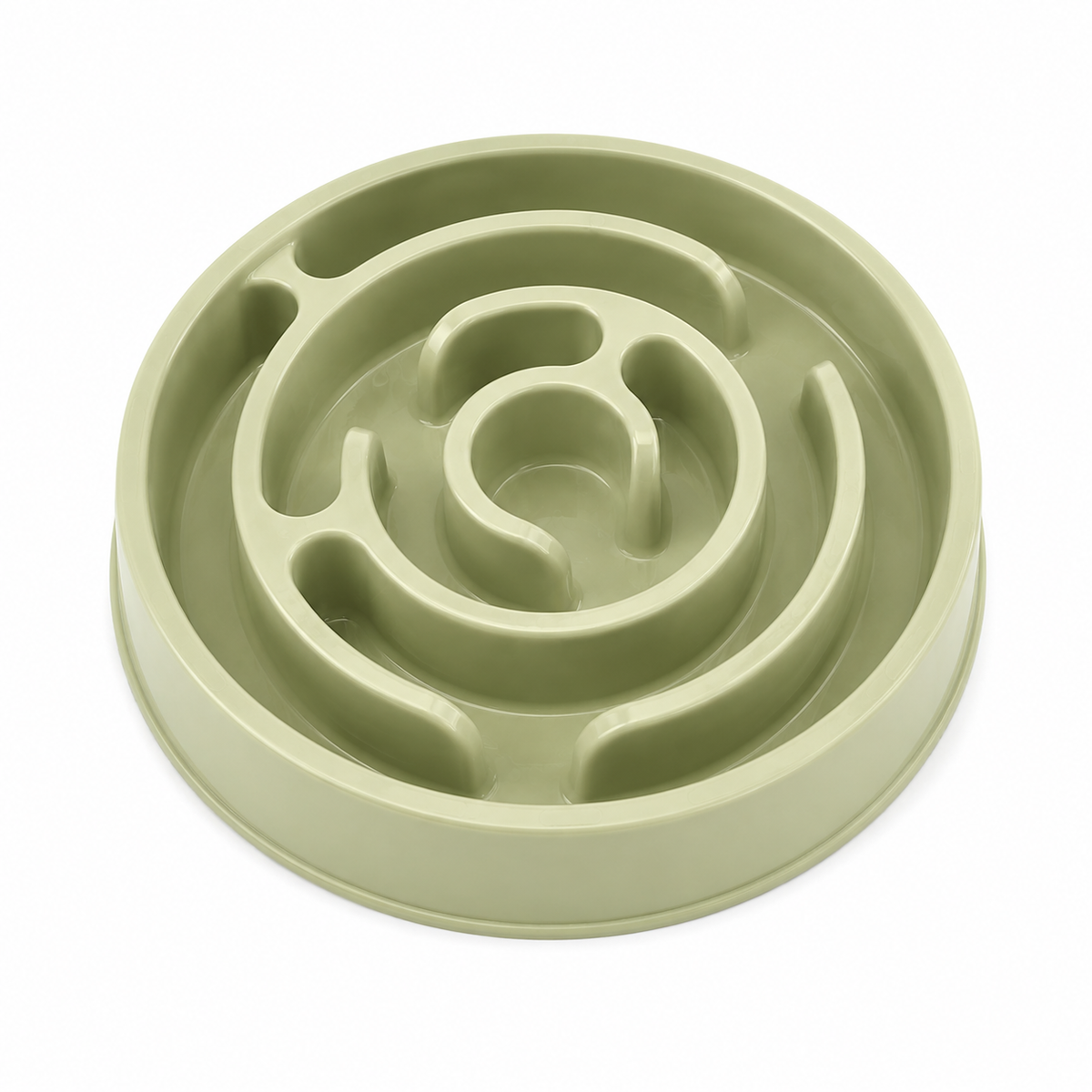 Pet Dog Slow Feeder Bowl Fun Non Slip Anti-Gulping Slower Food Feeding Dishes Eco Dog Bowl for Large Medium Small Dogs Puppy