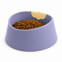 Pet Bowl INS Wind Strawberry Tableware Anti overturning Cat Food Dog Food Bowl Drinking Water Cat Food Bowl