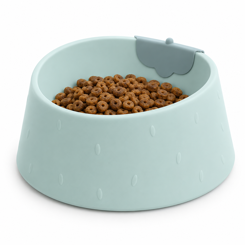 Pet Bowl INS Wind Strawberry Tableware Anti overturning Cat Food Dog Food Bowl Drinking Water Cat Food Bowl