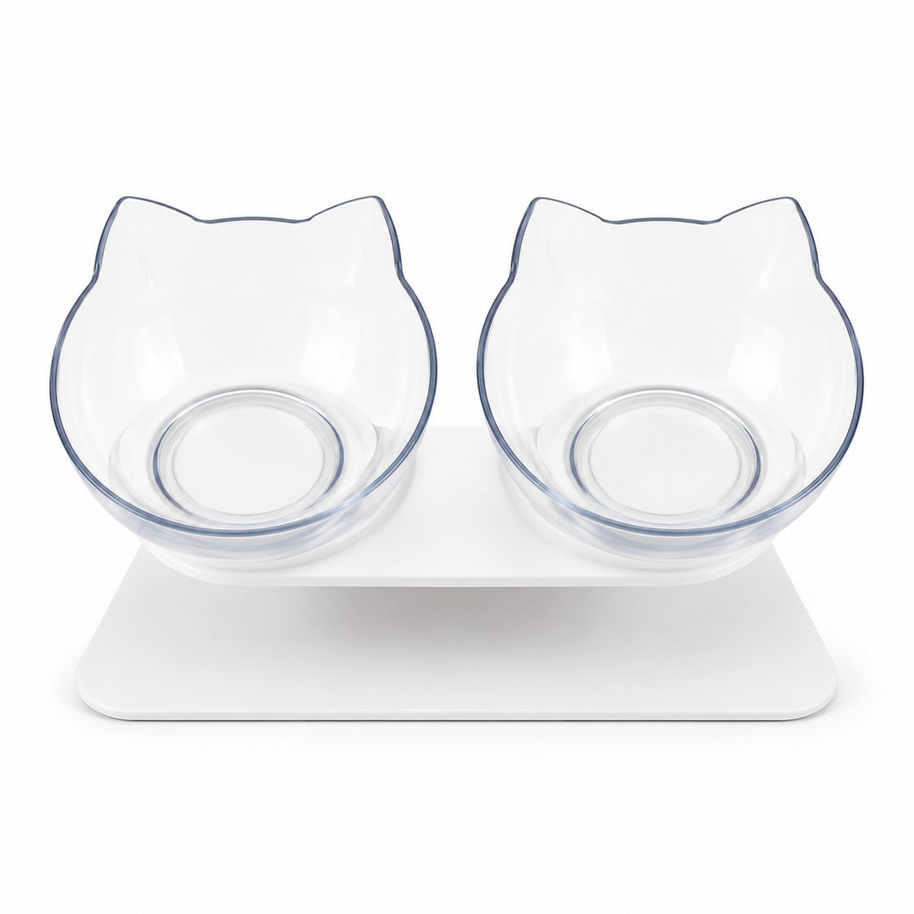 Non-Slip Double Cat Bowl Dog Bowl With Stand Pet Feeding Cat Water Bowl For Cats Food Pet Bowls For Dogs Feeder Product Supplies