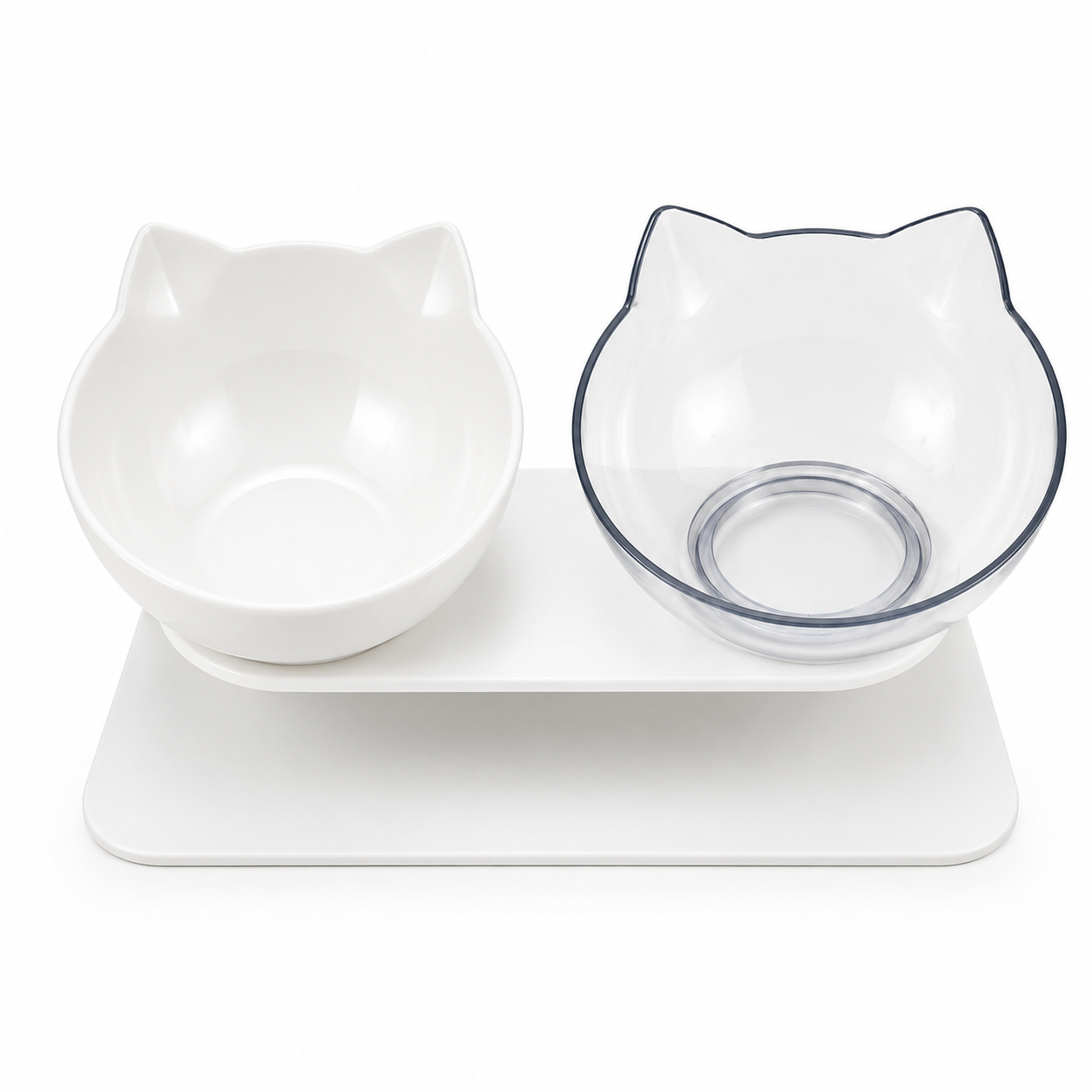 Non-Slip Double Cat Bowl Dog Bowl With Stand Pet Feeding Cat Water Bowl For Cats Food Pet Bowls For Dogs Feeder Product Supplies