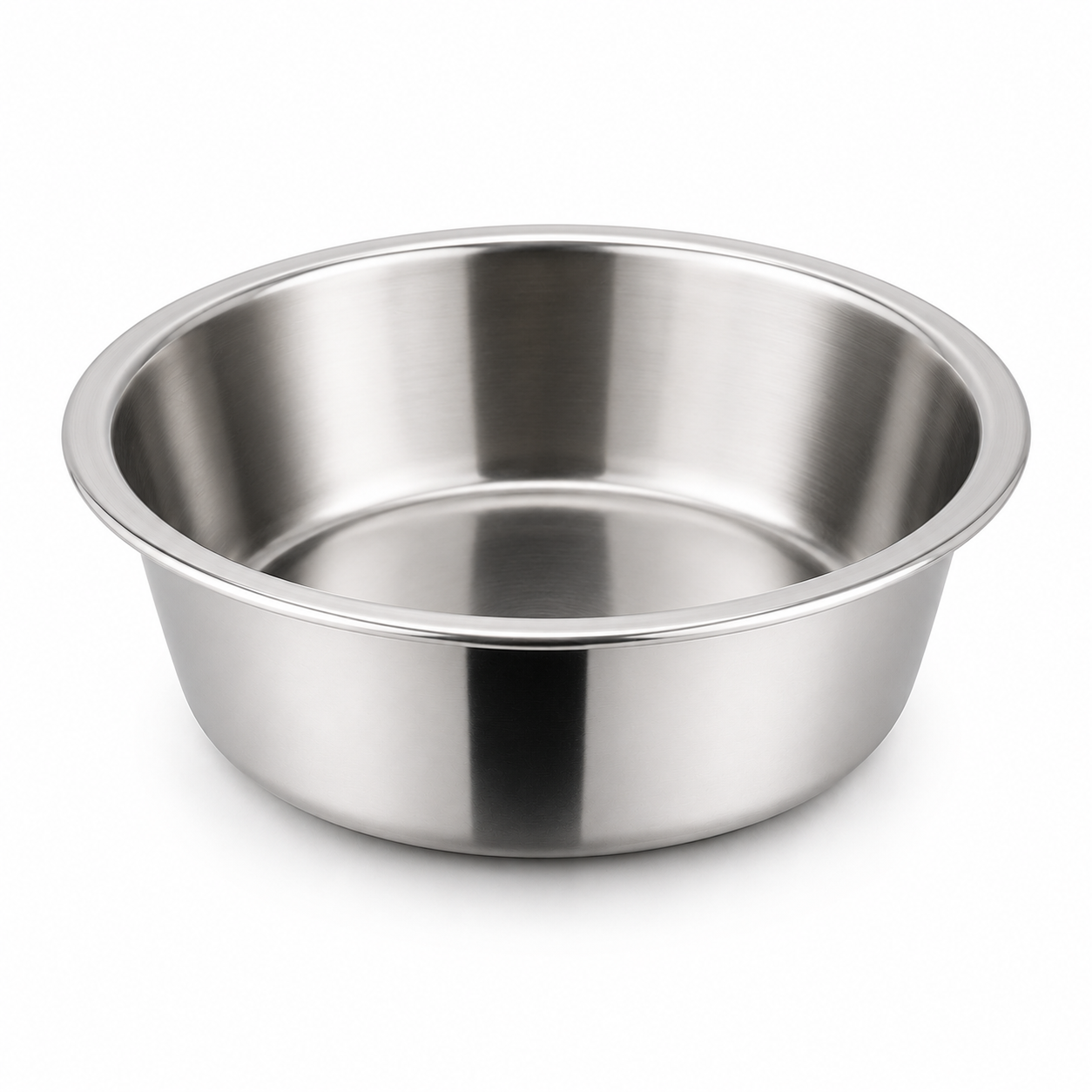 Large Capacity Dog Bowl Stainless Steel Pet Feeding Bowl Cat and Dog Food Drinking Bowl Metal Feeder Bowl Durable and Cheap
