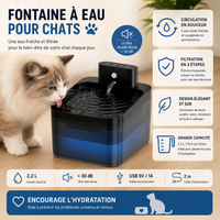 ROJECO Wireless Automatic Cat Water Fountain 2600mAh Pet Water Dispenser For Dog Cat Infrared Sensor Smart Pet Drinkier Fountain