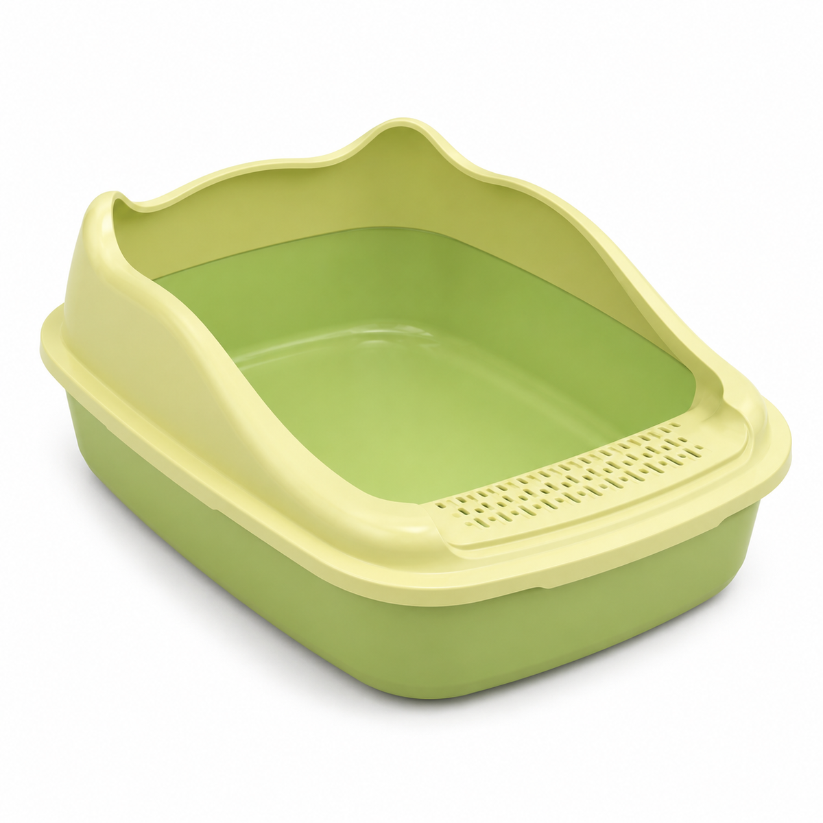 Cat Litter Box Small Size Pet Sandbox for Kitty Anti-Splash Cats Toilet