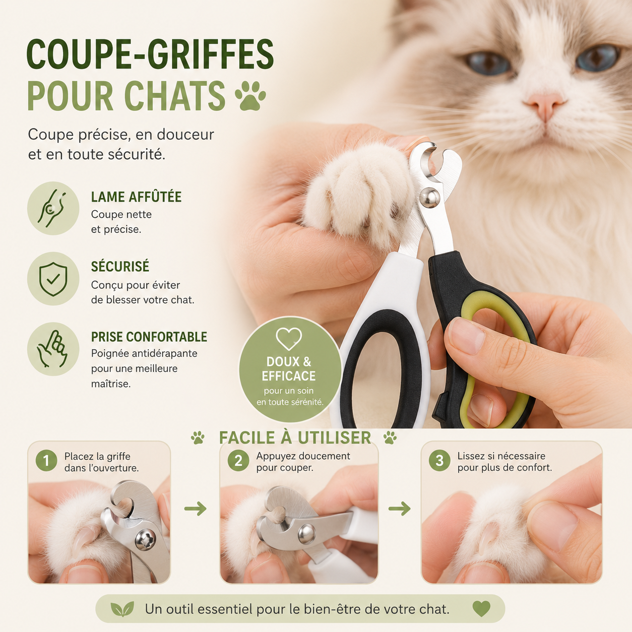 Professional Cat Nail Scissors Pet Dog Nail Clippers Toe Claw Trimmer Pet Grooming Supplies Products Cat Brush mascotas 고양이