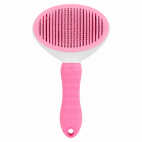 Pet Dog Brush Cat Comb Self Cleaning Pet Hair Remover Brush For Dogs Cats Grooming Tools Pets Dematting Comb Dogs Accessories