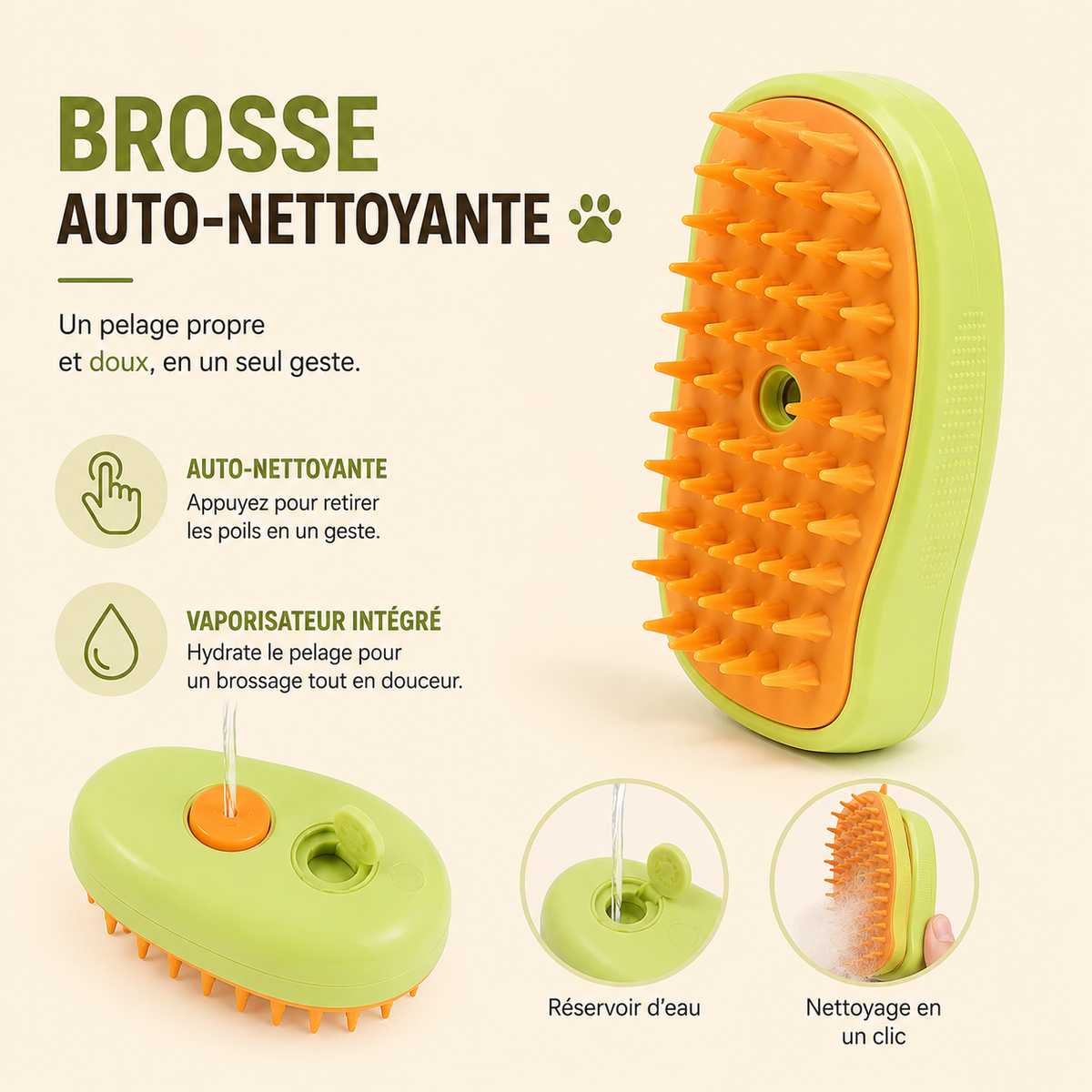 Cat Steam Brush Comb Hair Dryers Pet Brush Electric Spray Brushes Massage Hair Removal Combs Pet Grooming and Hygiene Cat Suppli