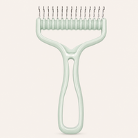 Cat Brush Pet Knot Comb 2 in 1 Dogs Cat Fur Knot Cutter Pets Hair Removal Comb Dog Grooming Shedding Tools Pet Cleaning Supplies