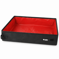 Portable Folding Travel Pet Litter Box Dog Toilet Tray Folding Cat Litter Potty Waterproof Outdoor Foldable Cat Litter Box