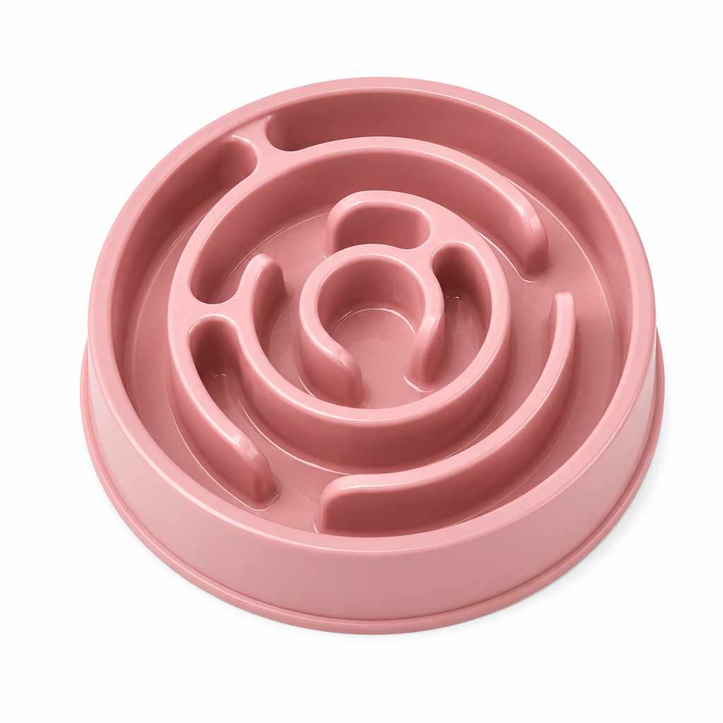 Pet Dog Slow Feeder Bowl Fun Non Slip Anti-Gulping Slower Food Feeding Dishes Eco Dog Bowl for Large Medium Small Dogs Puppy