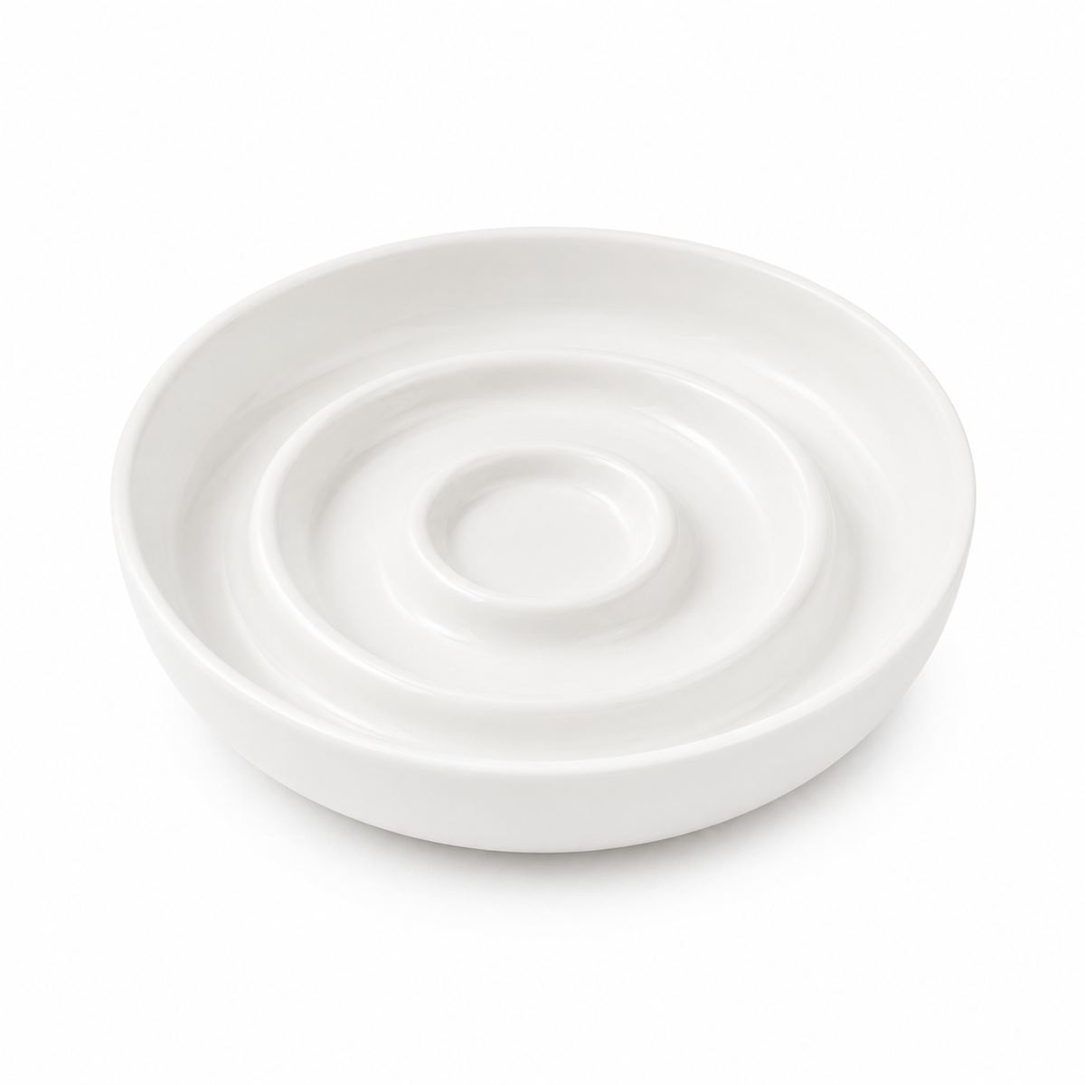 New Ceramic Cat Slow Food Bowl Anti-choking Small Dog Food Bowl Pet Supply