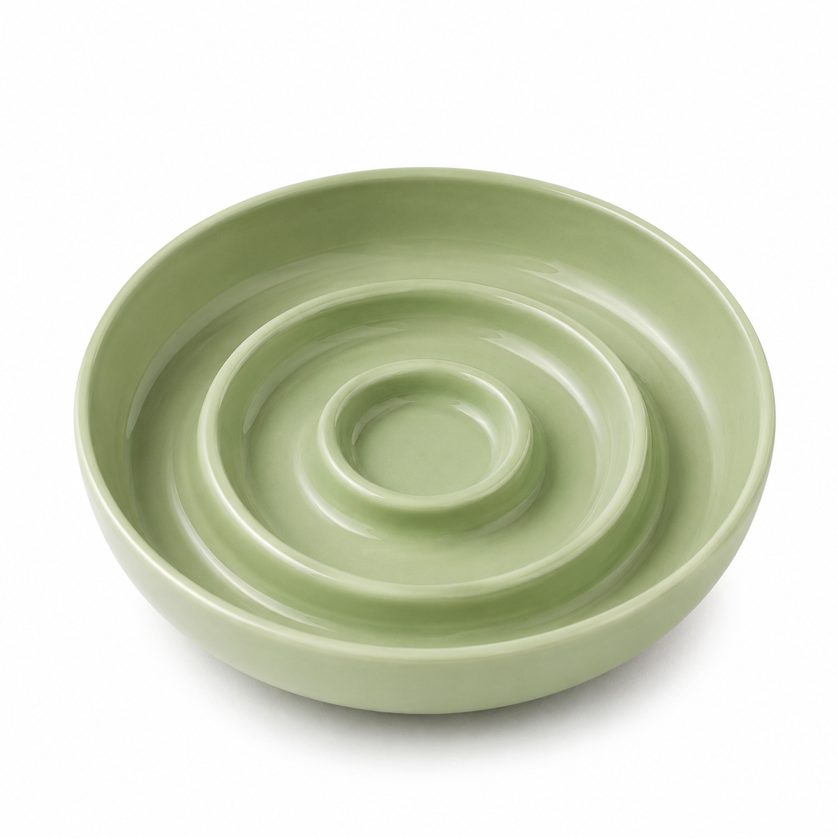 New Ceramic Cat Slow Food Bowl Anti-choking Small Dog Food Bowl Pet Supply