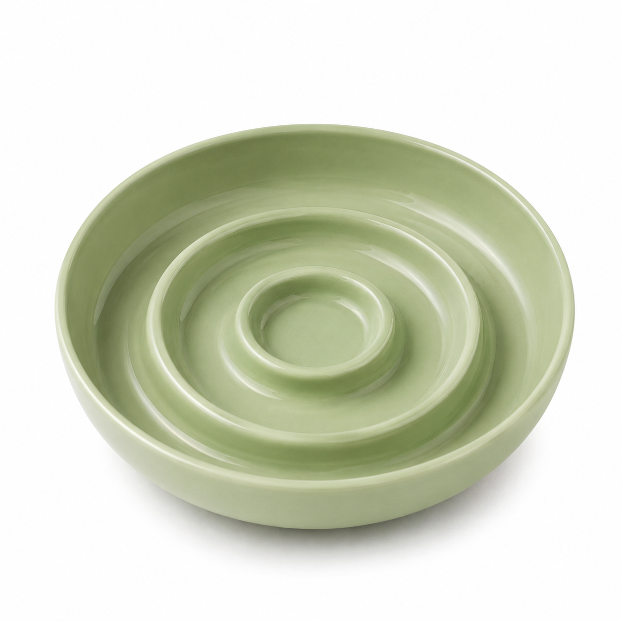 New Ceramic Cat Slow Food Bowl Anti-choking Small Dog Food Bowl Pet Supply