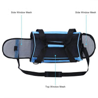 Cat Bags Portable Dog Carrier Bag Mesh Breathable Foldable Cats Carrier Bag Travel Breathable Transport Handbag