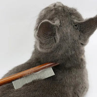 New Long Hair Cat Combs Open Knots Remove Floating Hair Cat Comb Brush Pet Cleaning Supplies Cat Grooming