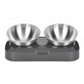 Cat Food Bowl Whisker Friendly Stainless Steel Non Skid Dishwasher Safe May Also Prevent Acne The Original Whisker Relief