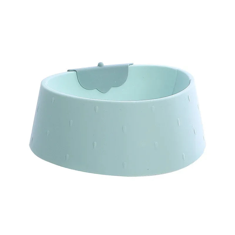 Pet Bowl INS Wind Strawberry Tableware Anti overturning Cat Food Dog Food Bowl Drinking Water Cat Food Bowl