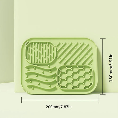 1 Piece Pet Licking Mat Slow Feeder Bowl for Dogs, Anti-Spill Dog Bowl, Cat and Dog Feeding Supplies