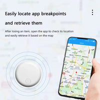 Lenovo New Bluetooth GPS Smart Tracker Anti-Lost Reminder Device Bags Elderly Kid Finder Air Tag Apple Android Tracking Locator