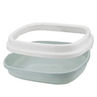 Excrement Training Sand Litter Box Cat Dog Tray with Scoop Anti-Splash Dog Toilet Cat Litter Box 1 Set Pet Toilet Bedpan