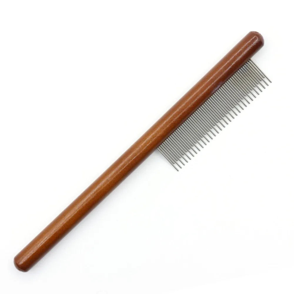 New Long Hair Cat Combs Open Knots Remove Floating Hair Cat Comb Brush Pet Cleaning Supplies Cat Grooming
