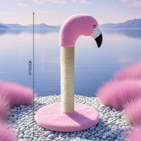 Poste rascador para gatos, flamencos rosados, Sisal Natural, juguetes interactivos con poste rascador de Sisal de repuesto