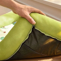 Durable Square Cooling Puppy Bed Breathable Neck-protecting Pet Cooling Mat Soft Wear-resistant Dog Sleeping Pad Home