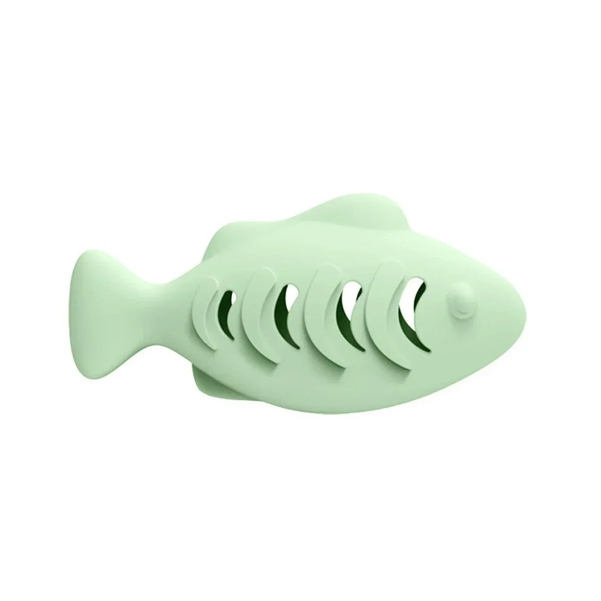 Interactive Cat Toy for Indoor Cats Food Dispenser Feeder Blue Treat & Catnip Stuffer Fun Engaging Pet Play