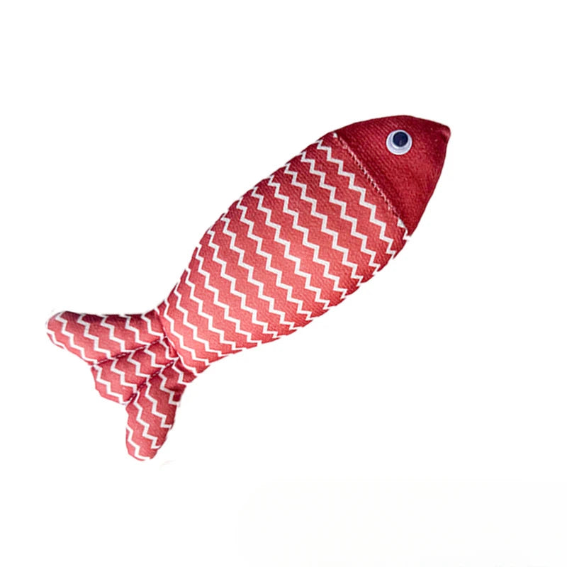 Cat Toys Catnip Seafood Fish Self-entertainment Molar Teething Anti-bite Cat Amusement Artifact Kitten Pet Supplies