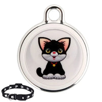 Pet Anti-Lost GPS Tracker Bluetooth Waterproof Smart Locator For Cats Dogs Long Distance Real-Time Tracking For Android IOS