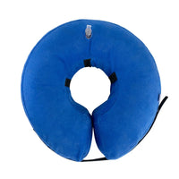 Inflatable Dog Collar Anti-bite Elizabethan Collar for Small Medium Dogs Cats Adjustable Pet Recovery Collar Accessories