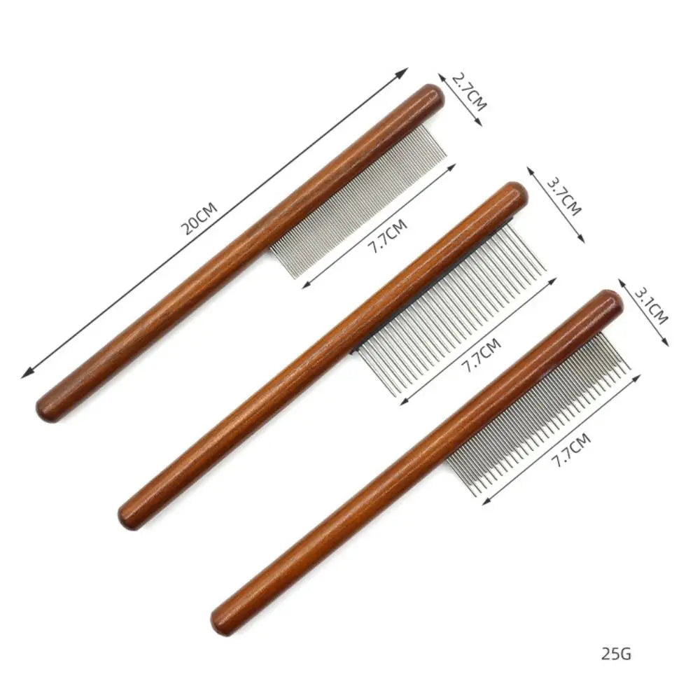 New Long Hair Cat Combs Open Knots Remove Floating Hair Cat Comb Brush Pet Cleaning Supplies Cat Grooming