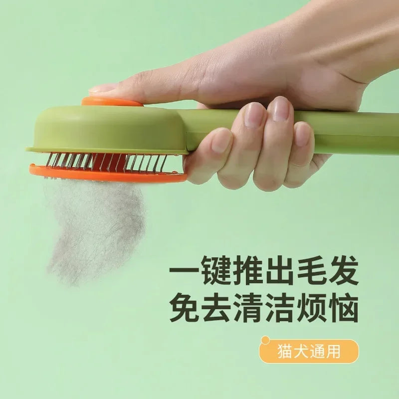 Dog Brush Pet Cat Comb Grooming Brush for Cats Remove Hairs Pet Dog Hair Remover Pets Hair Removal Comb Puppy Kitten Accessories