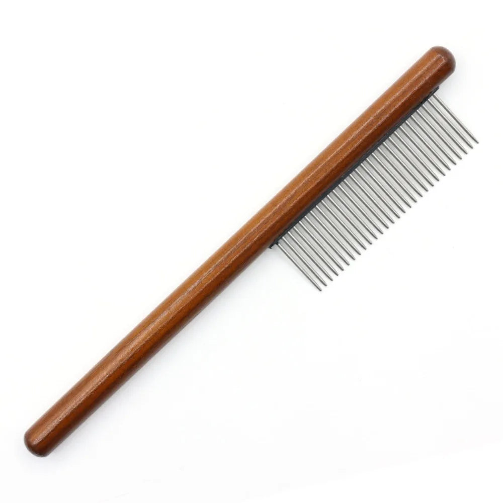 New Long Hair Cat Combs Open Knots Remove Floating Hair Cat Comb Brush Pet Cleaning Supplies Cat Grooming