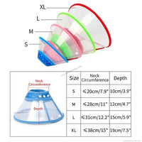 Pet Anti-Bite Lick Surgery Wound Healing Cat Dogs Health Medical Circle Pet Protective Collar Dog Neck Cone Recovery Collar