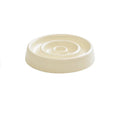 Ceramic Anti - Gulping Pet Feeding Container - Slow Feeder Bowl for Dogs and Cats, Puzzle Food Dish to Prevent Fast Eating