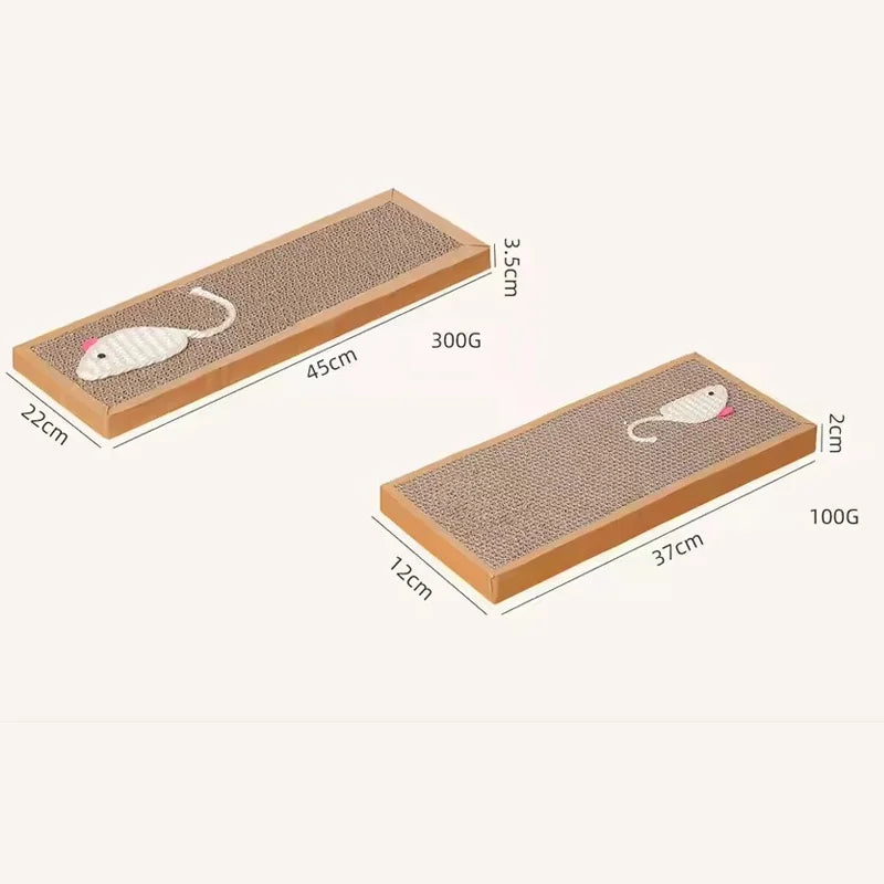 Pet Cat Scratching Board Cat Cardboard Mat Scraper Grinding Claw Toys for Cat Scratcher Cat Furniture Protector Cat Accesorios