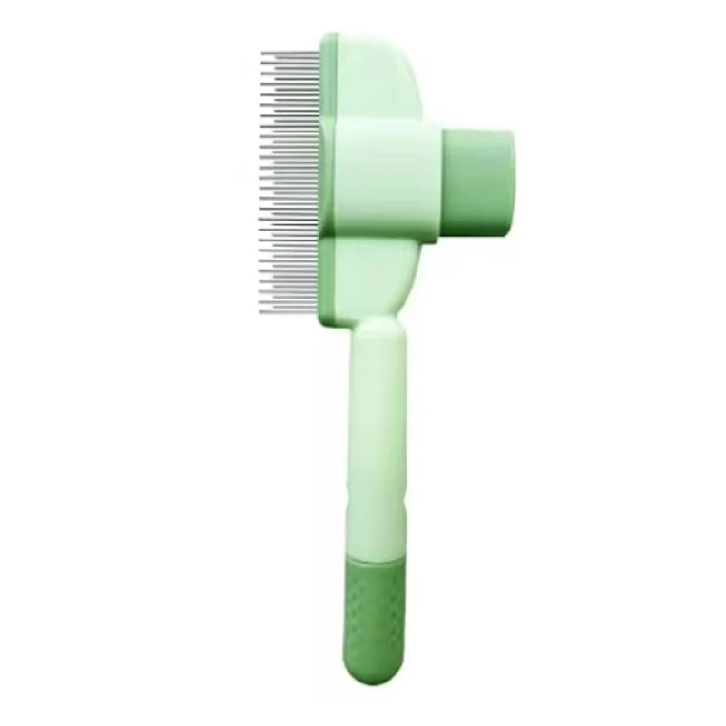 Dual-Purpose Comb for Cats Floating Teeth Hair Remover Brush with Needle Design for Pet Grooming Tool for Long/Short Fur