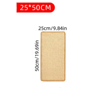 1pc Cat Scratcher Sisal Hemp Scratching Board Wall Scratching Pad Furniture Protective Scratching Post for Cat Paw Training