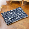 Thicken Cat Mat Breathable Flannel Cat Sleeping Mat Soft Dog Cushion for Small Dog Winter Warm Cat Blanket