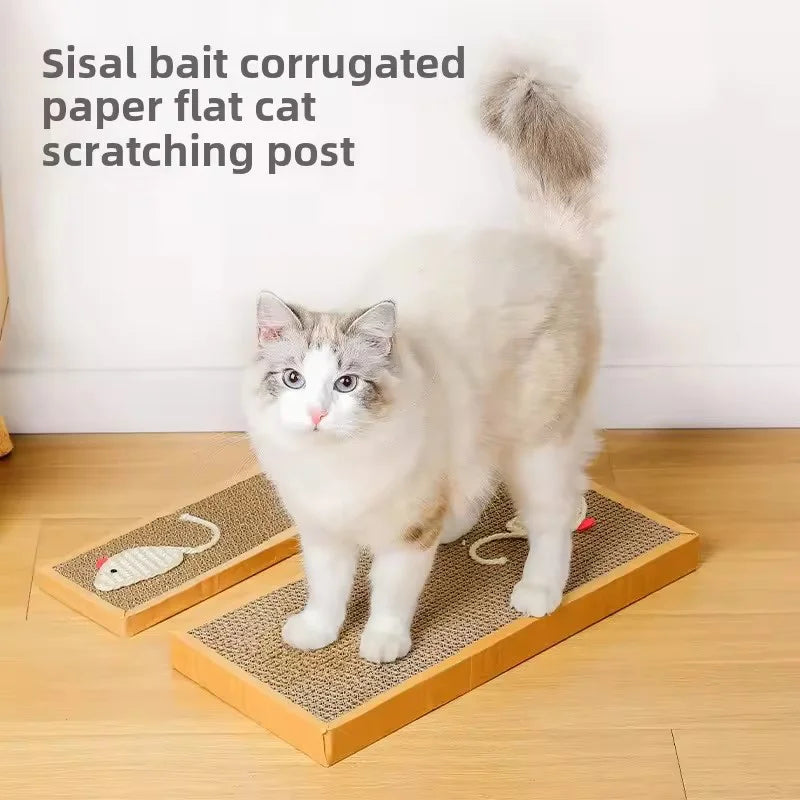 Pet Cat Scratching Board Cat Cardboard Mat Scraper Grinding Claw Toys for Cat Scratcher Cat Furniture Protector Cat Accesorios
